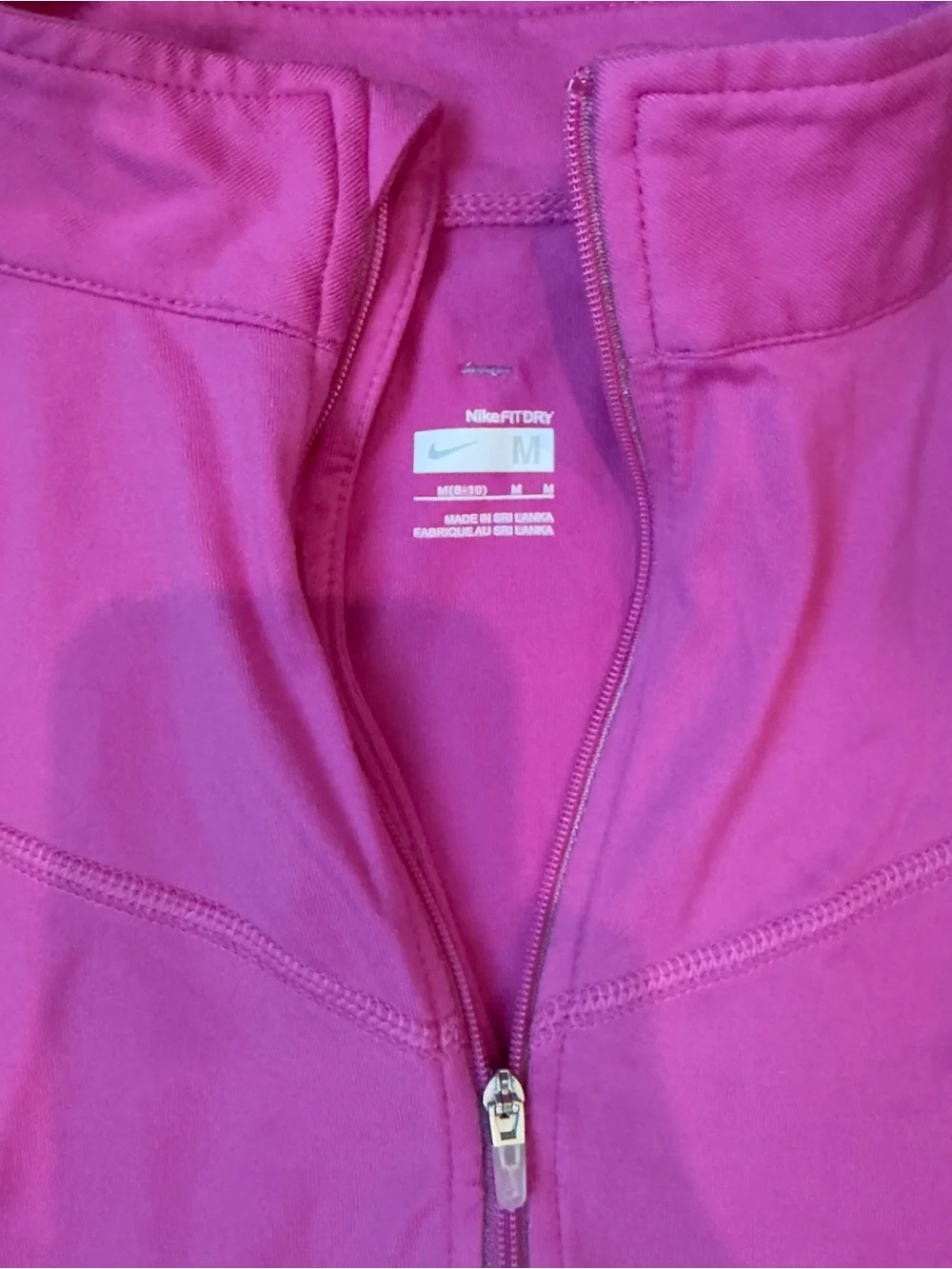Nike Women's Pink Quarter-Zip